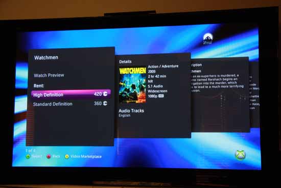 Xbox Live Update Bringing Download To Own Movies To Zune Video Marketplace